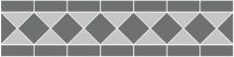CE.SI Art Deco Bordure 3 24.5x28