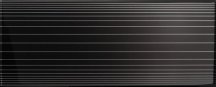 CeDam Lustri DEC Righe Nero Lucido 20x50