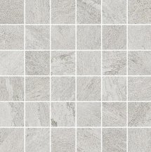 Century Stonerock White 4.7x4.7 Mosaico Su Rete 30x30