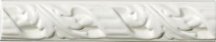 Ceramiche Grazia Amarcord Fregio Bianco Matt 4x20