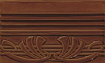 Ceramiche Grazia Epoque Terminale Deco Caramel Craquele 12x20