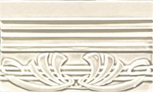 Ceramiche Grazia Epoque Terminale Deco Ivory Craquele 12x20