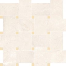 Cerdomus Sybil Contrasti Ivory Levigato con Tozzetto Oro 30x30