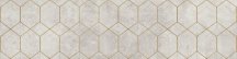Cerrad Softcement White Decor Geo Rect 29.7x119.7