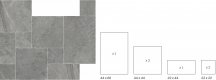 Colorker Giant Modular Grey 110x132