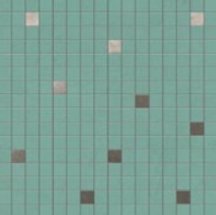 Colorker Impulse Mosaico Turquoise Metal 30.5x30.5