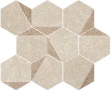 Colorker Madison Hexagono Net Bone 26x30