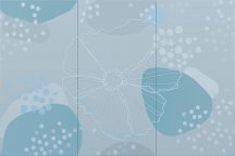 Creto Pastel Панно Montage Set 3 Pcs 30x60