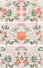 Creto Seventies Панно Spring Mix Set 3 Pcs 60x90