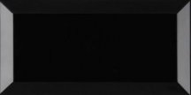 Dar Biselado Negro Brillo 10x20