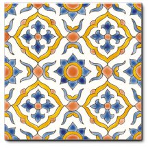 Diffusion Doremail Mediterraneens Carreau Maya Automne 20x20