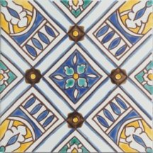 Diffusion Doremail Mediterraneens Carreau Nora 20x20