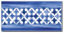 Diffusion Doremail Mediterraneens Frise Maya Lavande 10x20