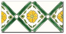 Diffusion Doremail Mediterraneens Frise Pergola Vert 10x20