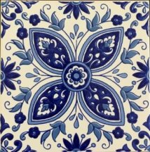 Diffusion Doremail Tradition Zina Bleu 20x20