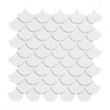 Diffusion Emoi Ecaille De Poisson Blanc Matt 30x30