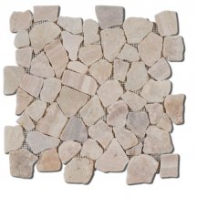 Diffusion Galets De Bali Dalle Plat Morbre Onyx 30x30