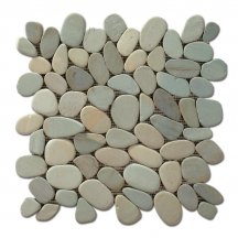 Diffusion Galets De Bali Dalle Sciee Mat Vert Jade 30x30