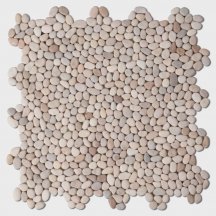 Diffusion Galets De Bali Micro Galet Beige 30x30