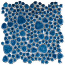 Diffusion Galets Japonais Bleu Celeste 17 26x26