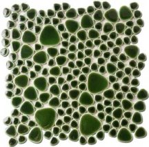 Diffusion Galets Japonais Vert Anglais Craquele 06 26x26