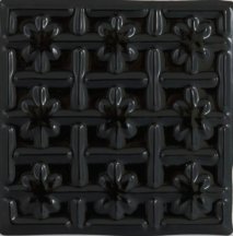 Diffusion Metro London Decor Soho Square Noir 13x13