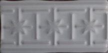Diffusion Metro London Frise Soho Square Blanc 7x13
