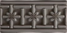Diffusion Metro London Frise Soho Square Gris 7x13