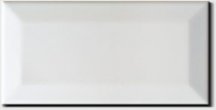 Diffusion Metro Paris Biseaute Blanc Mat 100 7.5x15