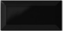 Diffusion Metro Paris Biseaute Noir 32 7.5x15