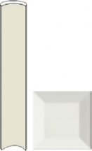 Diffusion Metro Paris Special Gorge Blanc Mat 100 2.5x15