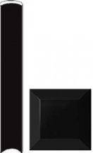 Diffusion Metro Paris Special Gorge Noir Mat 132 2.5x15