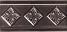 Diffusion Metro Pieces Speciales Frises 3 Losanges Gris Fonce 33 10x20