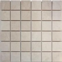 Diffusion Peter And Stone Mosaique Marbre Botticino 4.8x4.8 Cm 30x30
