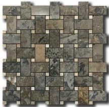 Diffusion Peter And Stone Mosaique Marbre Diamantine 1.5x3 Cm 30x30