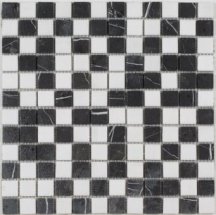 Diffusion Peter And Stone Stonesticker Mix Noir-Blanc 2.3x2.3 Cm 30.5x30.5