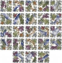 Diffusion Tahiti Patchwork Set 23 Pcs 25x25