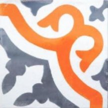 Diffusion Terracim Adelie Orange 15x15