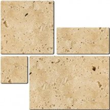 Diffusion Travertin Carreaux Rustic Opus 4 Formats 60x120