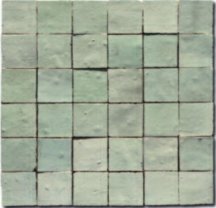 Diffusion Zellige Mosaic Vert Pale 42 30x30