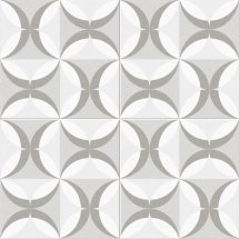 Dual Gres NiceKer Adele Cut Narbonne Silver 45x45