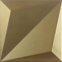 Dune Shapes 1 Origami Dorado 25x25