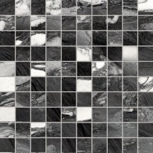 Emil Ceramica Tele Di Marmo Mosaico 3x3 Calacatta Renoir Naturale 30x30
