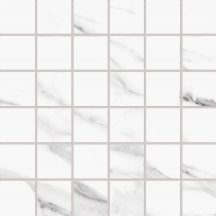 Emil Ceramica Tele Di Marmo Mosaico 5x5 Statuario Michelangelo Full Lappato 30x30