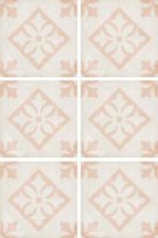 Equipe Art Nouveau Padua Pink 20x20