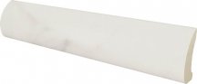 Equipe Carrara Pencil Bullnose Matt 3x15