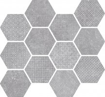 Equipe Coralstone Hexagon Melange Grey Antislip 29.2x25.4