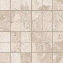 Ergon Matera Stone Mosaico 50x50 Beige Silktech 30x30