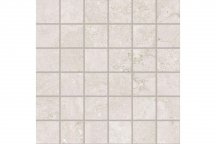 Ergon Portland Stone Mosaico 5X5 Cross Cut Talc Naturale 30x30