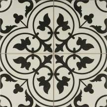 Etili Seramik Ledbury Charcoal Black Pre-Cut 45x45
